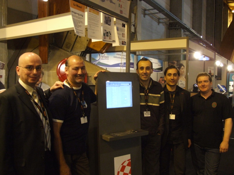 Kiosk-System Gruppenfoto